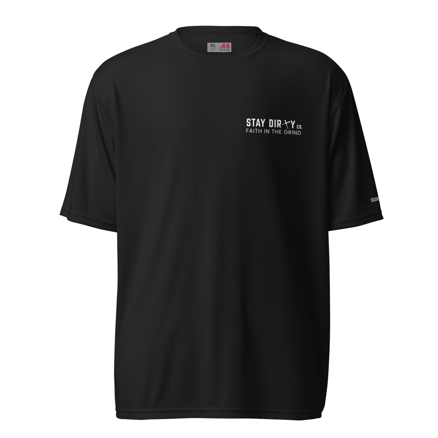Stay Dirty Co. All Hustle Performance Crew Tee