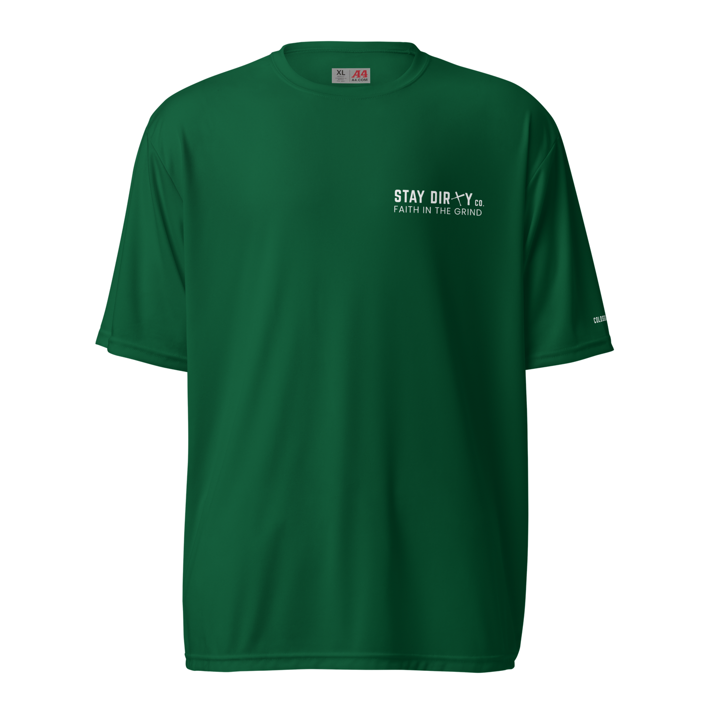 Stay Dirty Co. All Hustle Performance Crew Tee