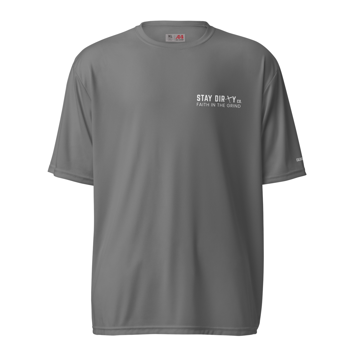 Stay Dirty Co. All Hustle Performance Crew Tee
