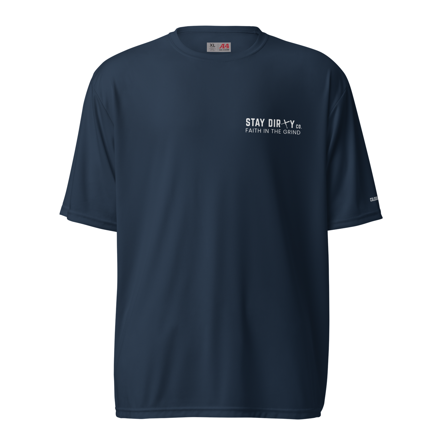 Stay Dirty Co. All Hustle Performance Crew Tee